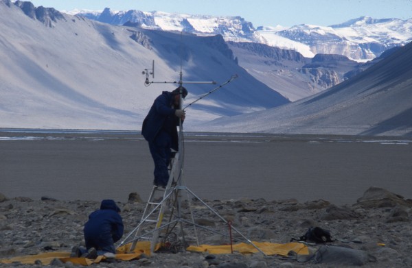 Bull Pass Climate station establishment