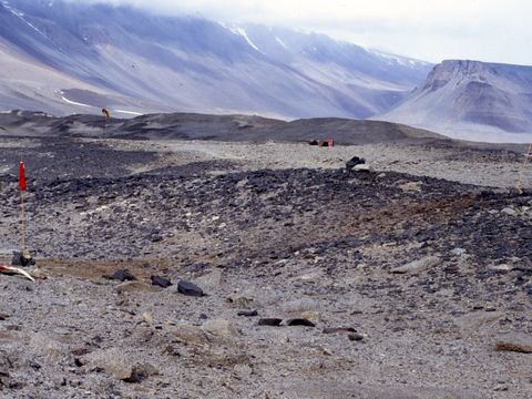 1992-019-Soil-contamination-area-sewage-gully-Vanda-station.jpg