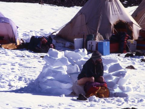 1995-144-D-Campbell-at-Mt-Brooke-camp-a-posed-picture-to-demonstrate-life-in-the-Antarctic.jpg
