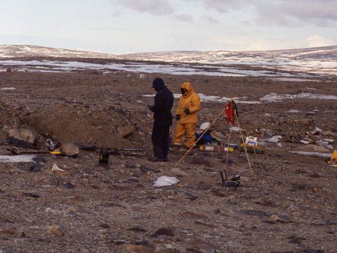 1991-109-G-Claridge-M-Balks-at-a-Permafrost-drill-site-at-marble-Point.jpg