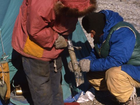 1990-152-G-Claridge-M-Balks-extracting-drill-core-at-Marble-Point.jpg